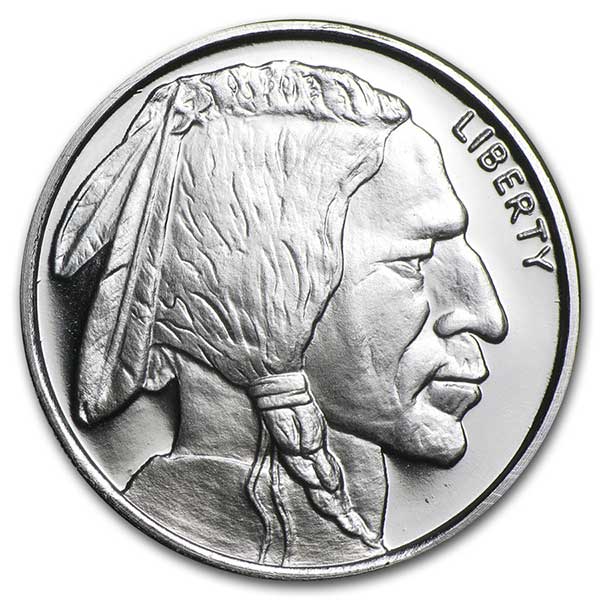 1/2 Buffalo Silver Rounds Sale | Metals®