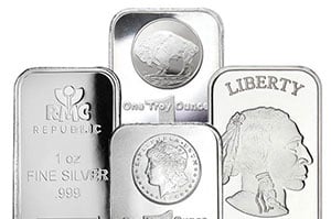 Sunshine Mint 1 oz Silver bars for sale - Money Metals Exchange