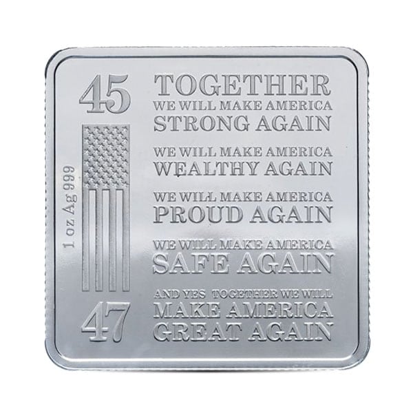 Trump Train - 1 Ounce Silver Bar - .999 Pure