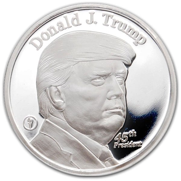 President Trump Coin - .999 Pure Silver 1 Oz