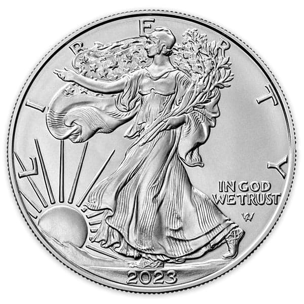 2023 Silver American Eagle 1 Troy Ounce, .999 Pure