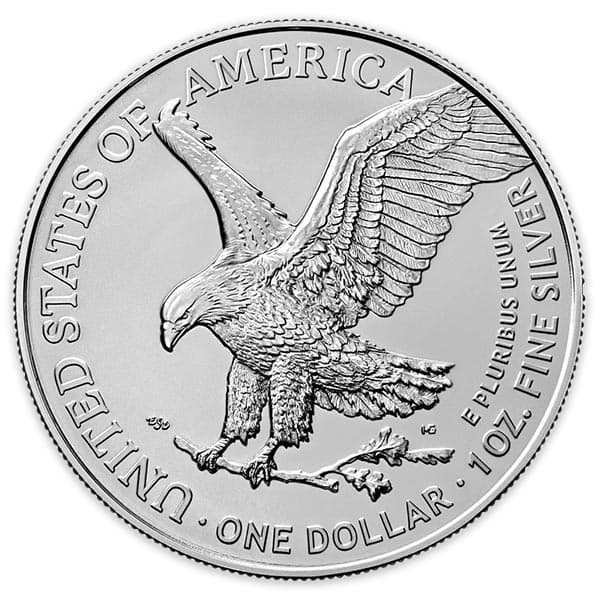 2023 Silver American Eagle 1 Troy Ounce, .999 Pure