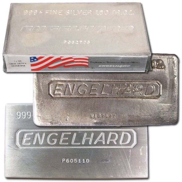 engelhard 100 oz silver bar serial number lookup