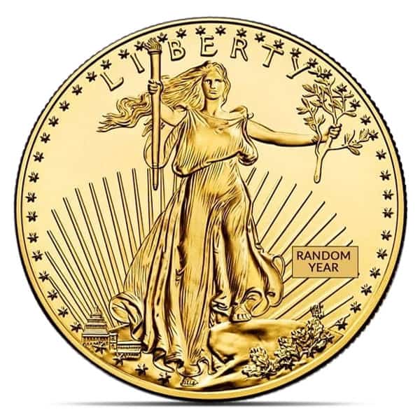 Goldmünze American Gold Eagle - USA - Anlagemünze - 1/2 Oz