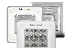 Buy Silver Geiger Bars