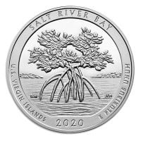 2020 5 oz Salt River Bay National Historical Park and Ecological Preserve ATB Silver Coin