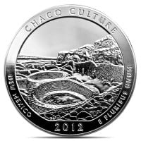 America the Beautiful - Chaco Culture National Park 5 Ounce .999 Silver
