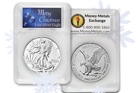 1 Oz Silver Eagles (Christmas Assay)| Shop Now