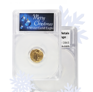 1/10 Oz Gold Eagles (Christmas Assay) | Shop Now