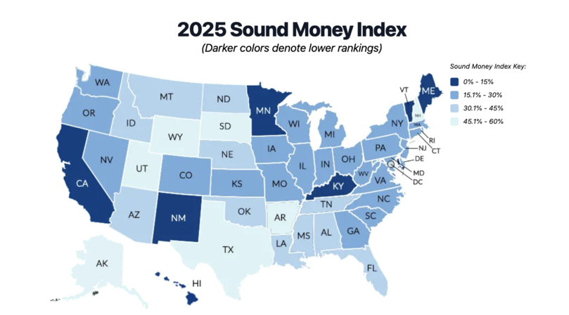 2025 Sound Money Index Sound Money Defense League Money Metals Exchange