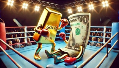 Gold Vs Federal Reserve Note Boxing Match