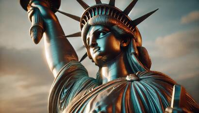 Statue of Liberty Sound Money Defense League Money Metals Exchange