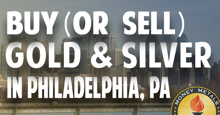 Where to Buy or Sell Gold Silver in Philadelphia PA