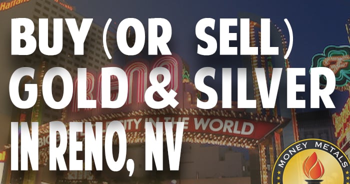 Where to Buy or Sell Gold Silver in Reno NV