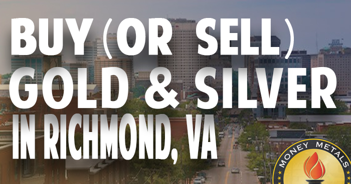 Where to Buy or Sell Gold Silver in Richmond VA