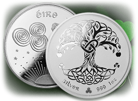 1 Oz Silver Tree of Life Rounds | Shop Now >