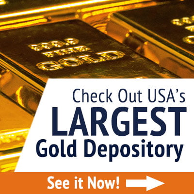 Check out the USA's Largest Gold Depository. See It Now!