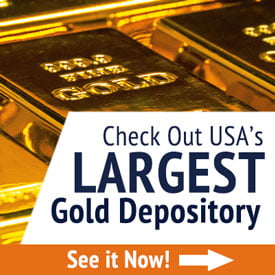 Check Out USA's LARGEST Gold Depository. See it Now!