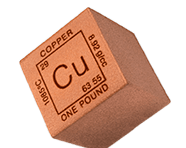 1 Pound Copper Cubes | Shop Now 