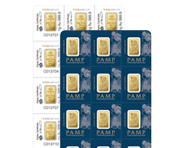 12x1 Gram Gold Bars (PAMP Multigram) | Shop Now 