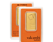 1 Oz Gold Bars (Valcambi) | Shop Now 