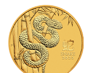 1 Oz Gold Lunar Snakes (2025) | Shop Now 