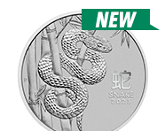 1 Oz Platinum Lunar Snakes (2025) | Shop Now 