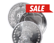 1 Oz Silver Rounds (Random - On Sale) | Shop Now 