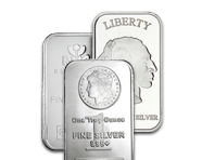 1 Oz Silver Bars (Design Our Choice) | Shop Now >