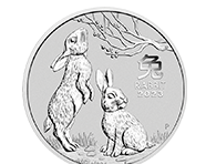 1 Oz Silver Perth Mint Lunar Rabbit | Shop Now >