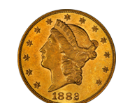 $20 U.S. Liberty Gold Coins | Shop Now >