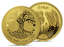 1 Oz Gold Ireland Tree of Life Rounds (2024) | Shop Now 