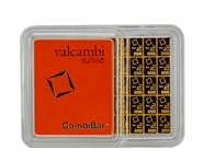 50x1 Gram Gold Valcambi Combibars | Shop Now 