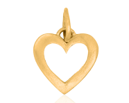 Gold Heart Charm | Shop Now >