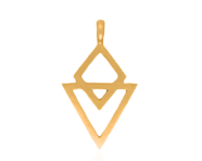 Gold Diamond Arrow Pendant | Shop Now >