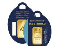 1/2 Gram Gold Bars (in Keychain Assay) | Shop Now 