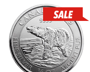 1/2 Oz Silver Polar Bears (2019) - On Sale | Shop Now 