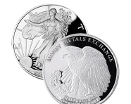 1/2 Oz Walking Liberty Silver Rounds | Shop Now >