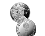 1/4 Oz Silver Statue of Liberty Rounds | Shop Now >