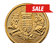 1/10 Oz Gold Coins British Royal Arms - On Sale | Shop Now 