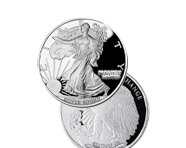 1/10 Oz Silver Walking Libertys | Shop Now 