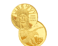 1/20oz Gold Lady Liberty Rounds | Shop Now 